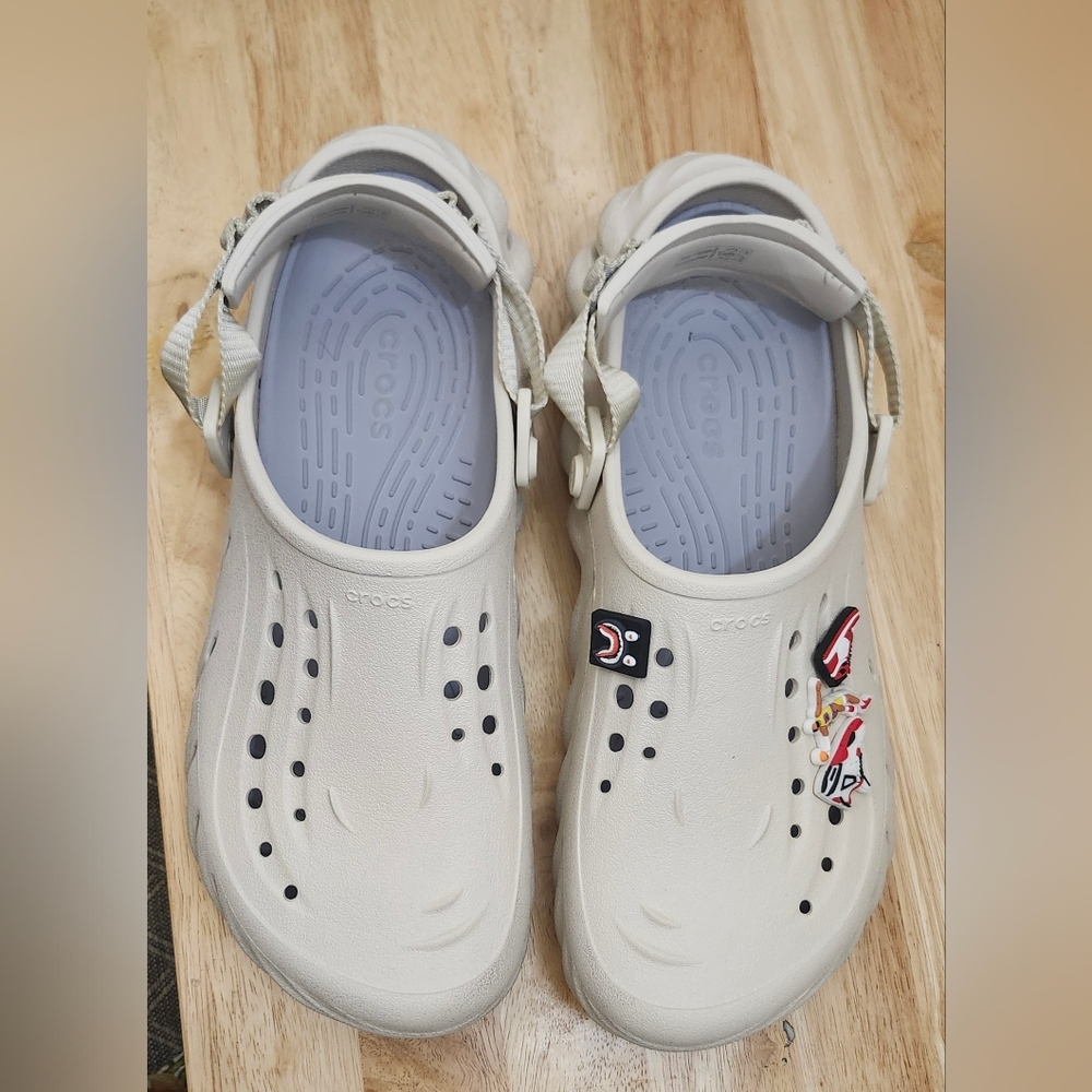 Crocs Kids White Clogs